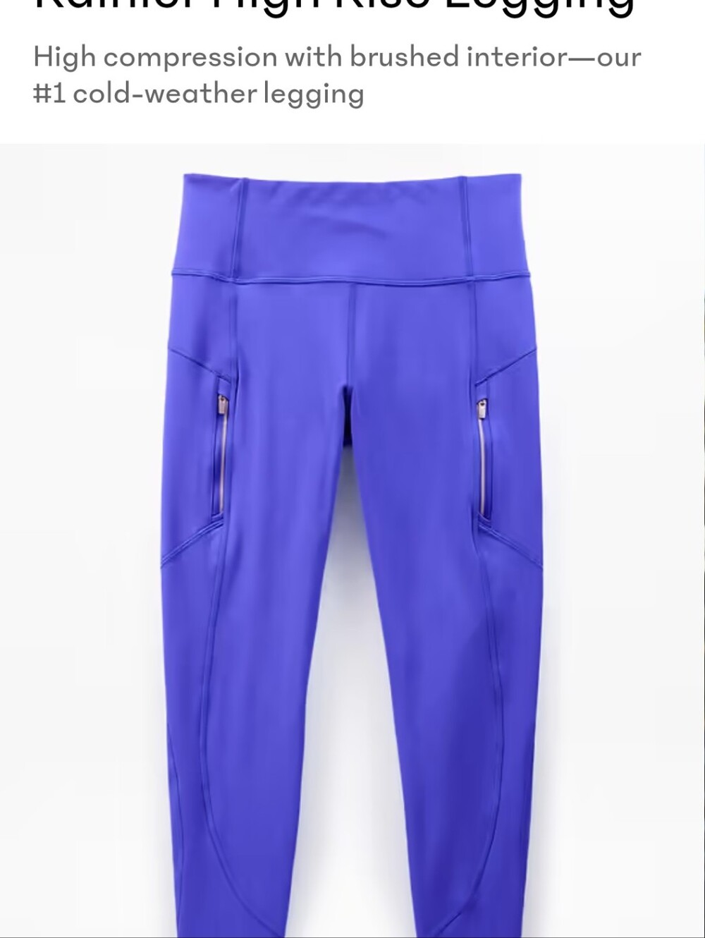 Athleta Rainier Bootcut Pants in Royal Purple